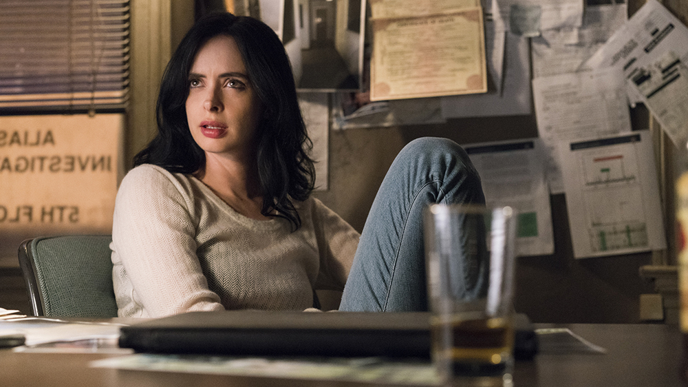 Krysten Ritter as Jessica Jones in Marvel series