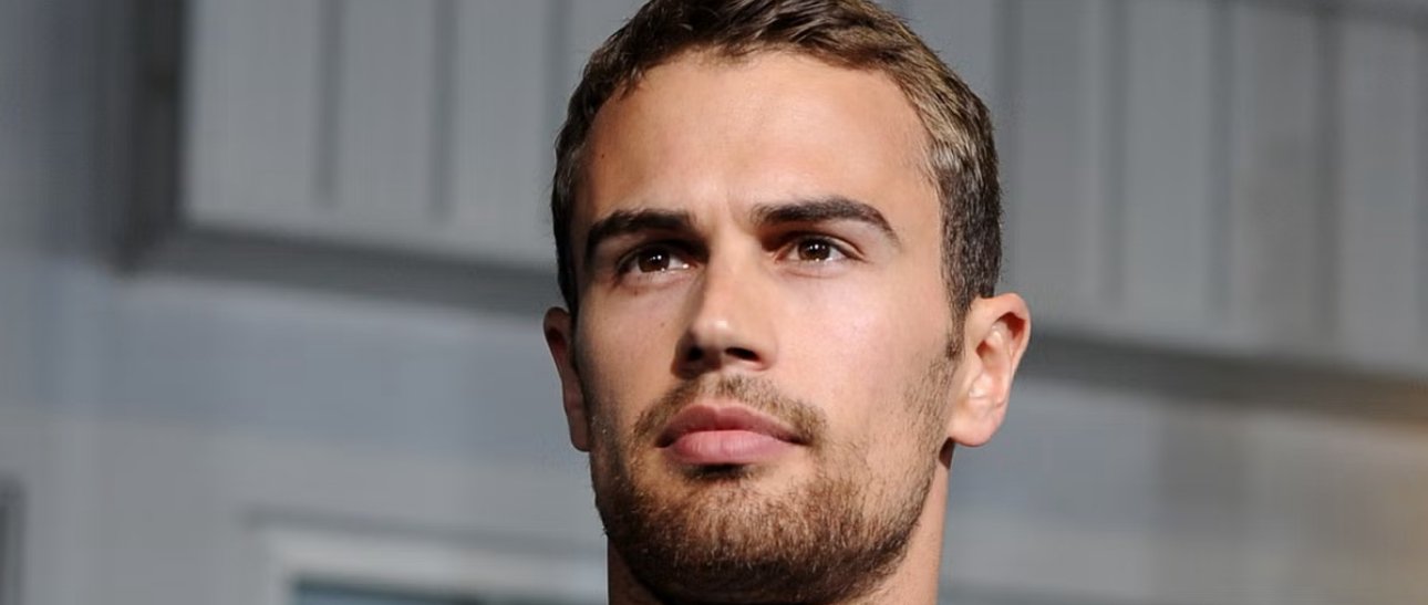 Theo James in character as Rivner from The Bookie & the Bruiser