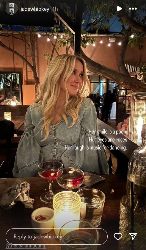 Anna Camp and Jade Whipkey together at a recent event, jade whipkey