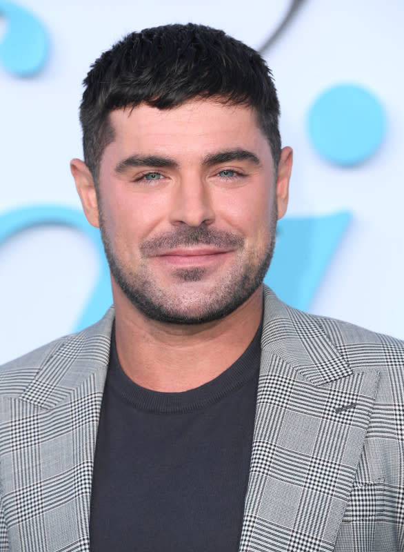 Zac Efron's latest look on set in 2025