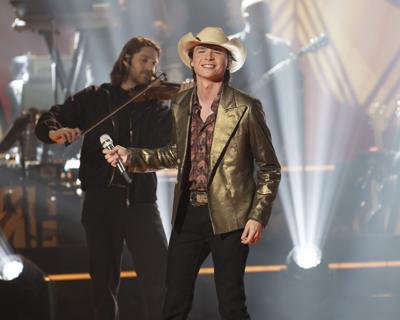 John Foster performing on American Idol