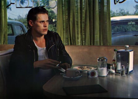 Willem Dafoe at the theatre, embodying his passion for the stage.