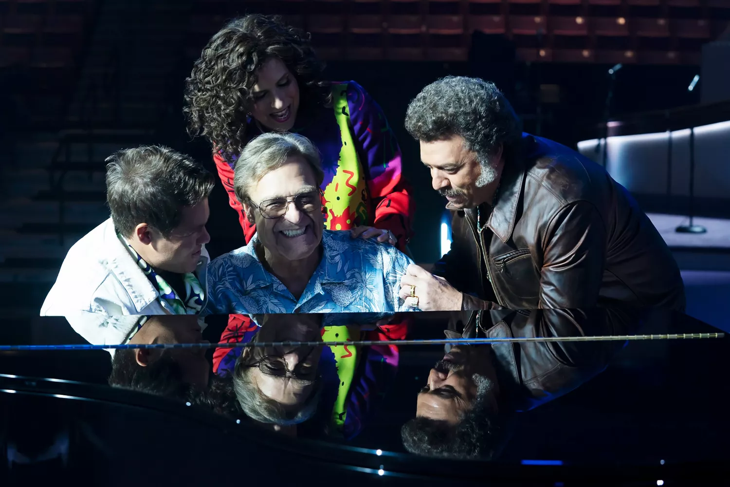 Danny McBride and The Righteous Gemstones cast in a pivotal moment, showcasing McBride's storytelling