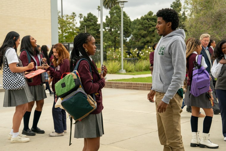 Lovie Simone and Michael Cooper Jr. as the Forever cast on Netflix