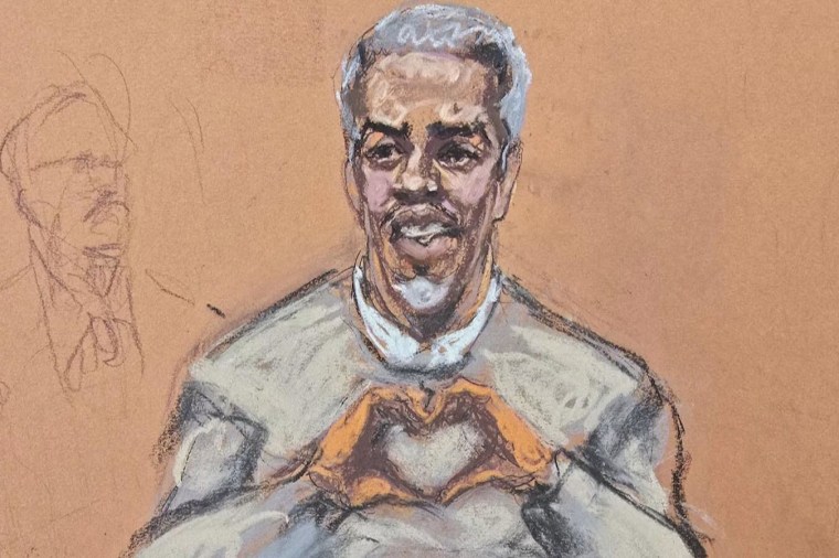 Sean 'Diddy' Combs during his federal trial in New York related to the diddy case