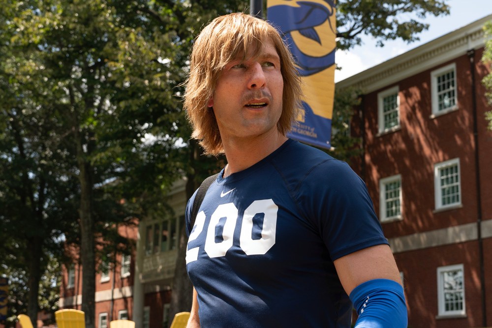 Glen Powell as Chad Powers in Hulu Comedy