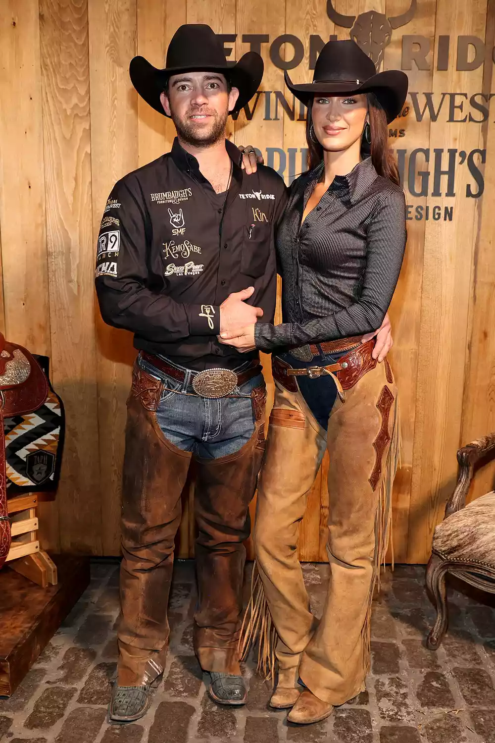 Adan Banuelos with Bella Hadid at a horse event, exemplifying his equestrian expertise