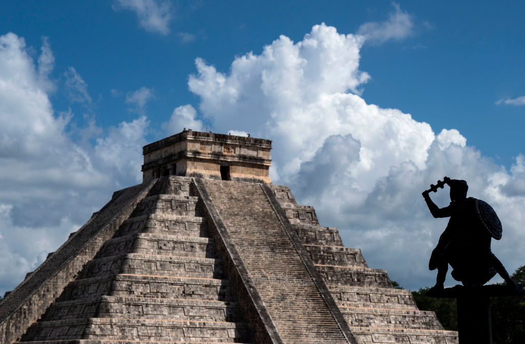 Mr Beast at Mexican archaeological site
