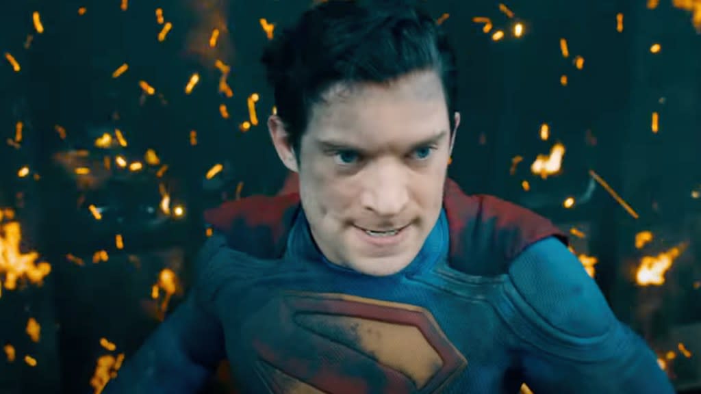 David Corenswet as Superman in the DCU reboot