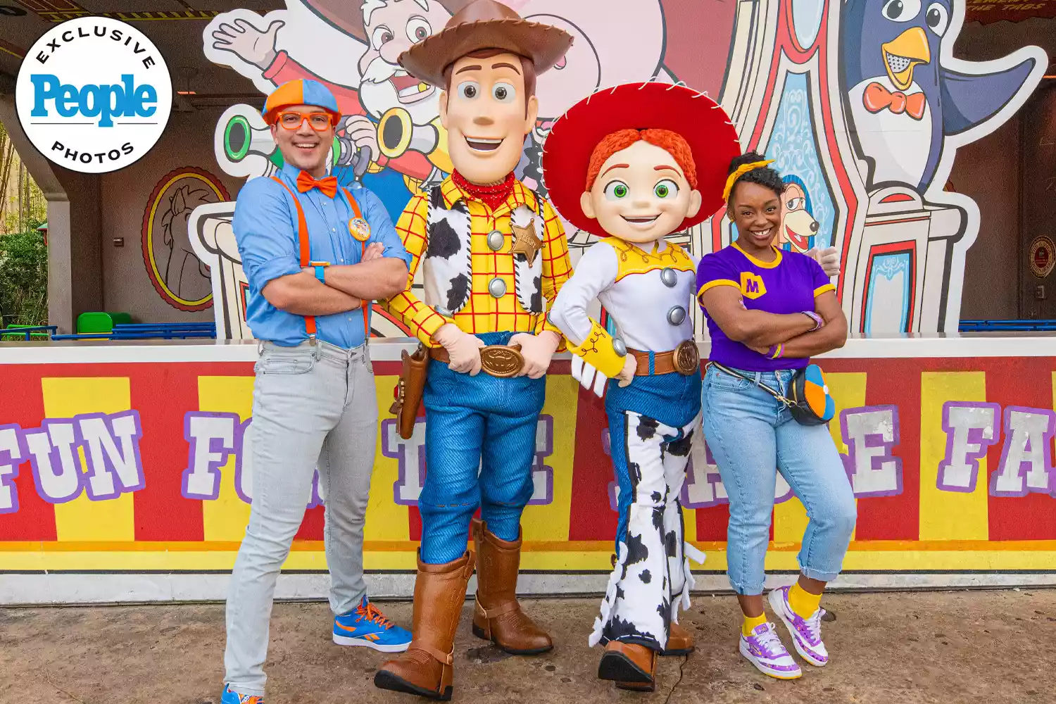 Cinderella's Castle at Walt Disney World with Blippi Adventure