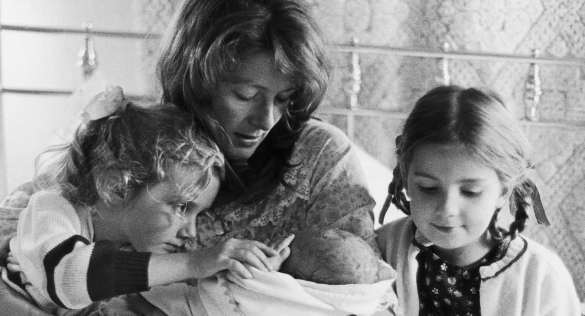 Natasha Richardson with her family