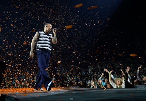 Kane Brown performing on stage, captivating the audience (Photo: Kane Brown live show)