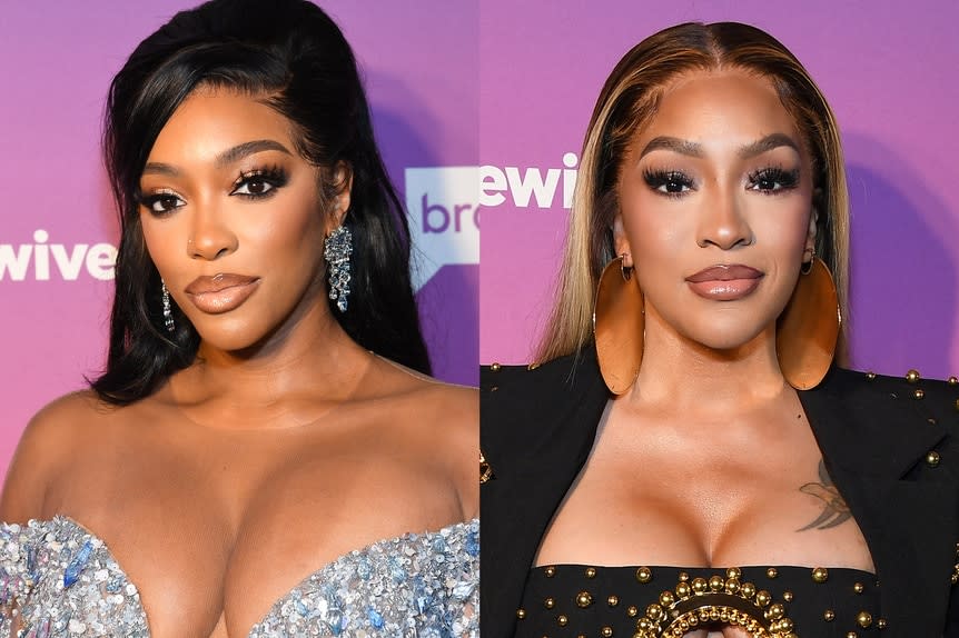 Shamea Morton with RHOA castmates