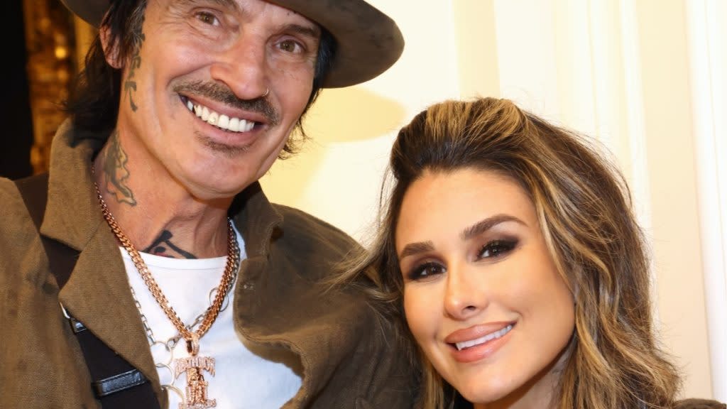 Brittany Furlan and Tommy Lee together at an event