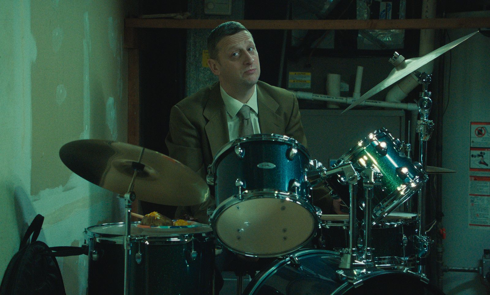 Tim Robinson in Friendship film scene