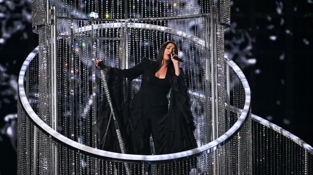 JJ celebrating his Eurovision 2025 victory