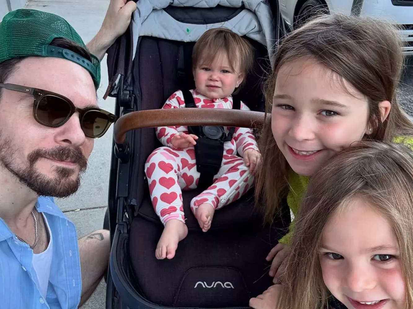 Hilary Duff in a candid family moment
