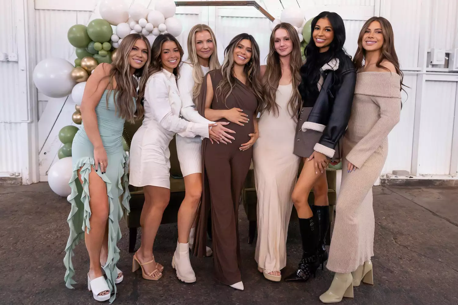 Jen Affleck with her family on 'The Secret Lives of Mormon Wives'