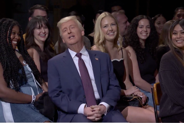 James Austin Johnson performs as Donald Trump on SNL