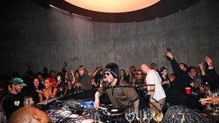 zoe kravitz at the Tate Modern Dom Pérignon Revelations party 2025