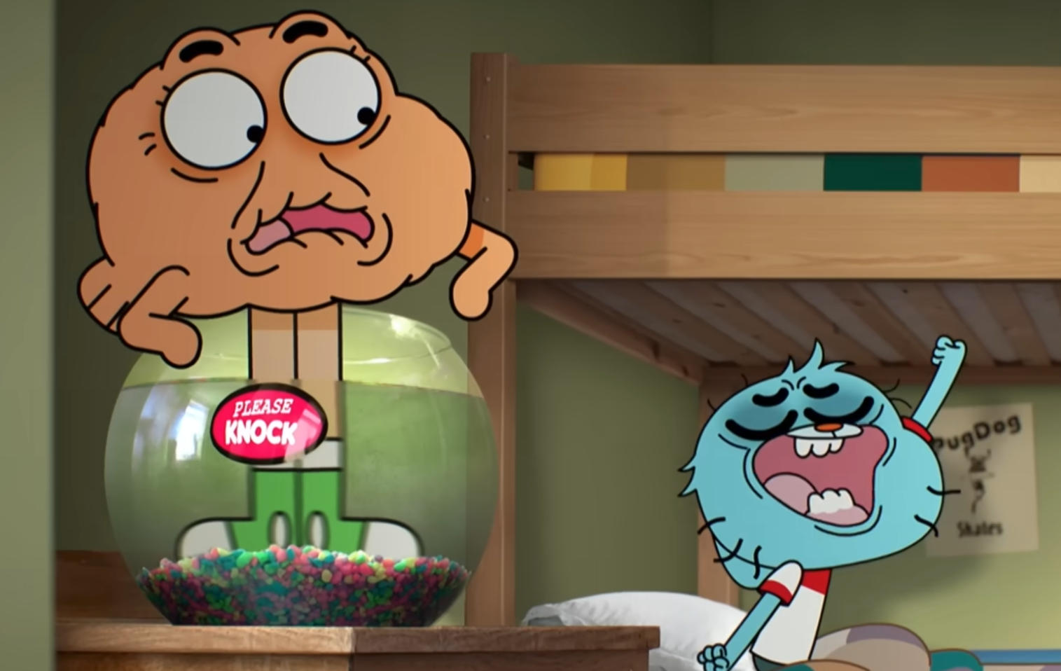 Gumball and Darwin awaken in Amazing World of Gumball Season 7