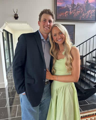 Paige Drummond wedding moment on Drummond Ranch, with close family and Pioneer Woman