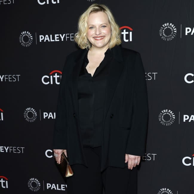 Elisabeth Moss during The Handmaid’s Tale promotional event