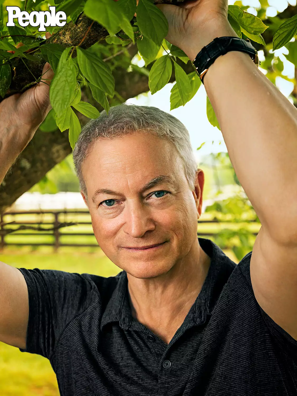 Gary Sinise and son Mac in studio, representing Gary Sinise son’s musical legacy