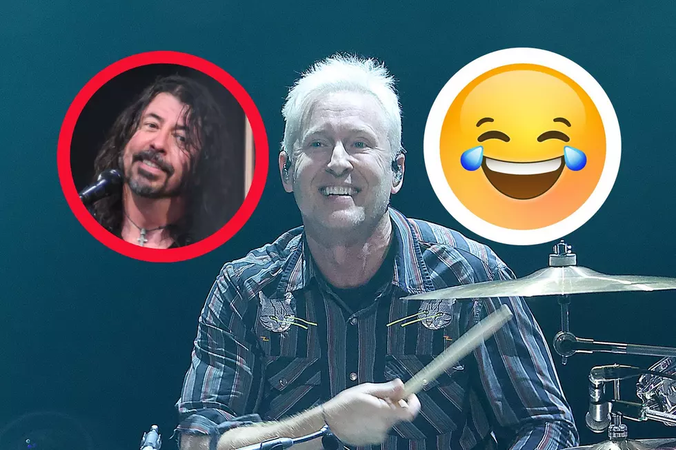 Foo Fighters drummer Josh Freese performing live in 2023