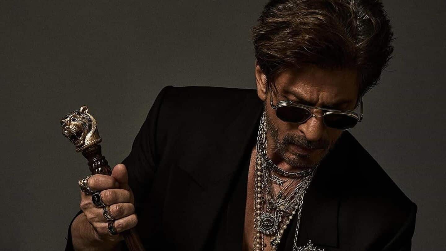 Shah Rukh Khan in a bold jewellery look, highlighting his evolving style.