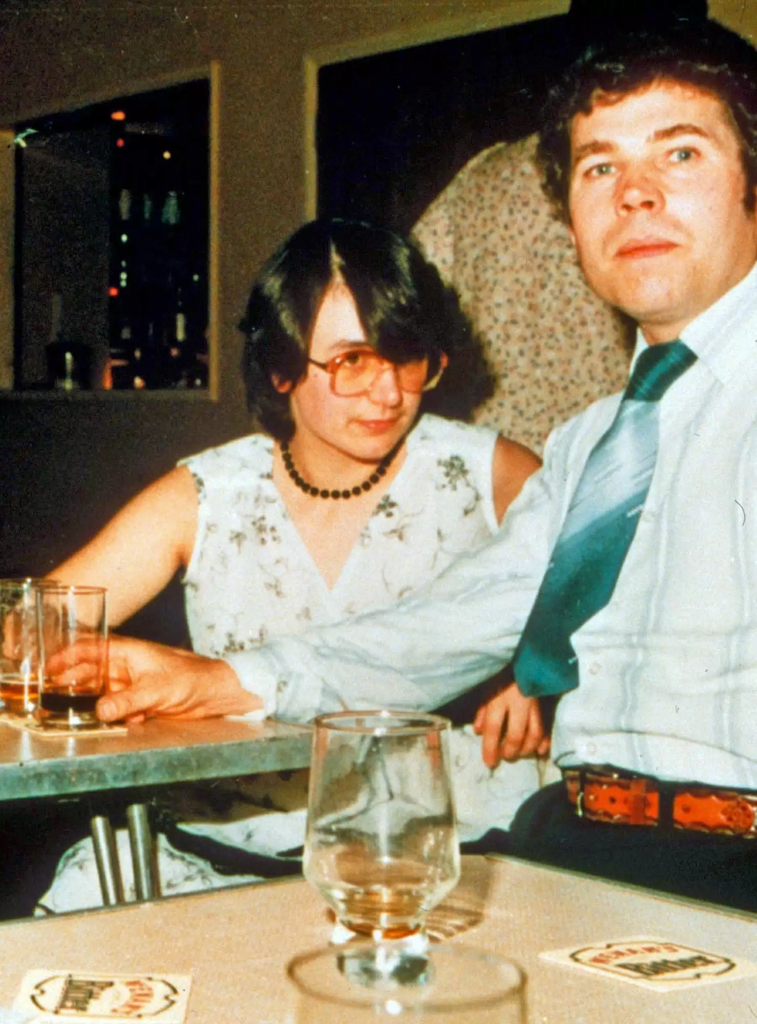 Rose West and her husband Fred West, infamous UK serial killers.