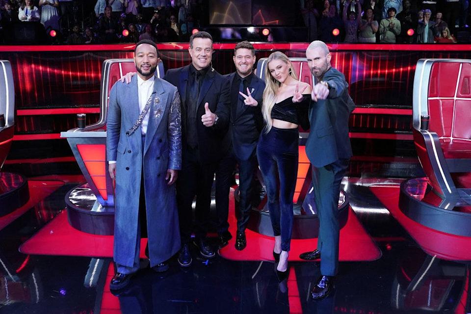Season 27 winner ceremony of The Voice 2025