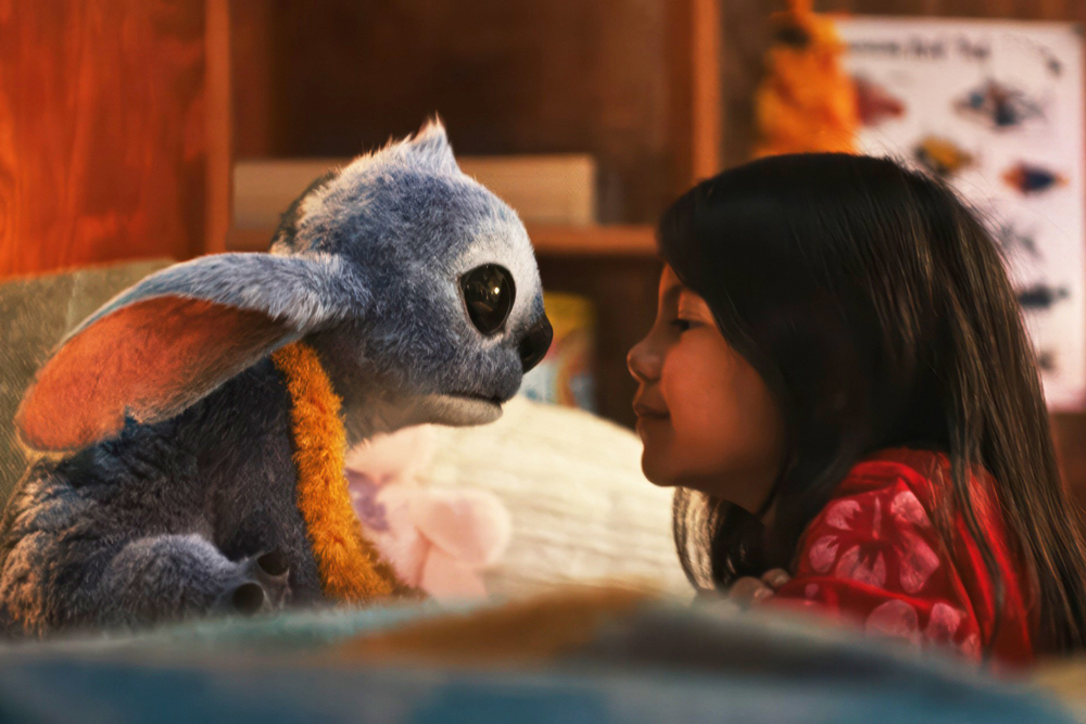 Lilo & Stitch live action movie poster featuring the main characters