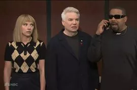 Late-night host Jimmy Kimmel during a recent taping, engaging with his audience.